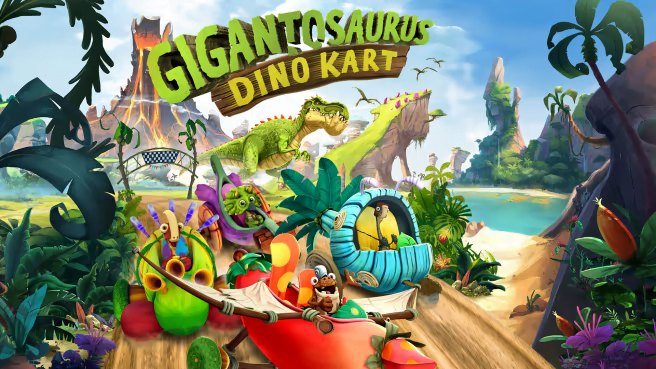 Gigantosaurus Dino Kart cover