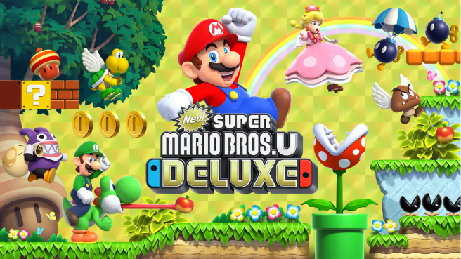 New Super Mario Bros U Deluxe cover