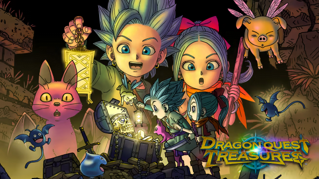 DRAGON QUEST TREASURES cover